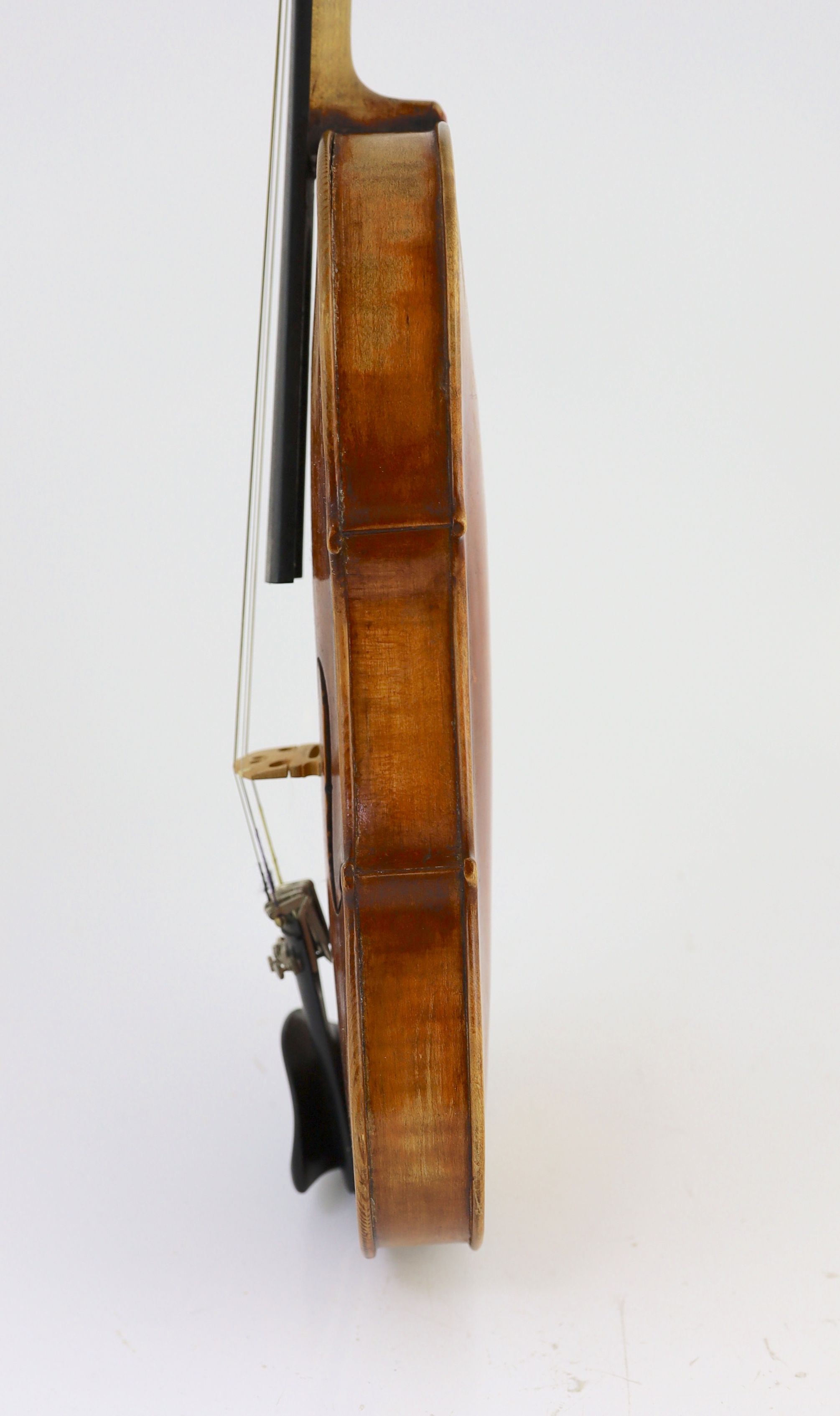 A Giuseppe Fiorini violin, with label